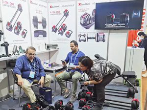 xdumbbell at canton fair 1