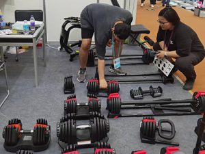 xdumbbell at canton fair 4