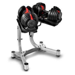 adjustable dumbbell stand