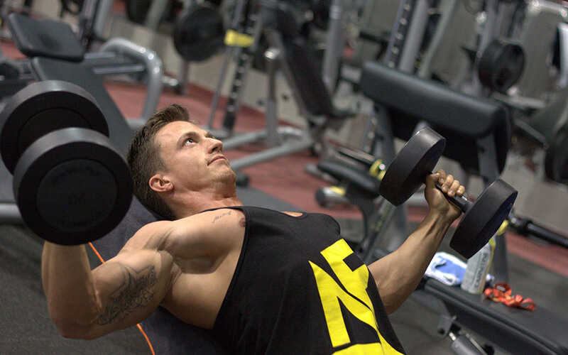 what are dumbbell made of