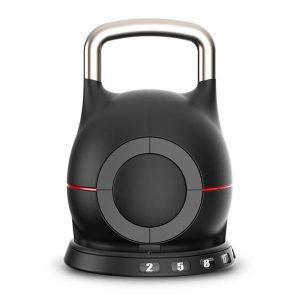 black 20kgs adjustable kettlebell